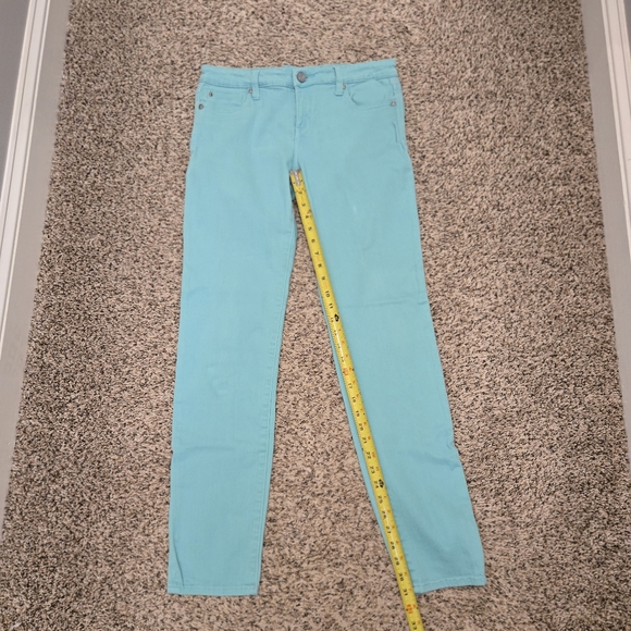 Kut From The Kloth Mid Rise Size 8 Light Green Jeans - Picture 11 of 16